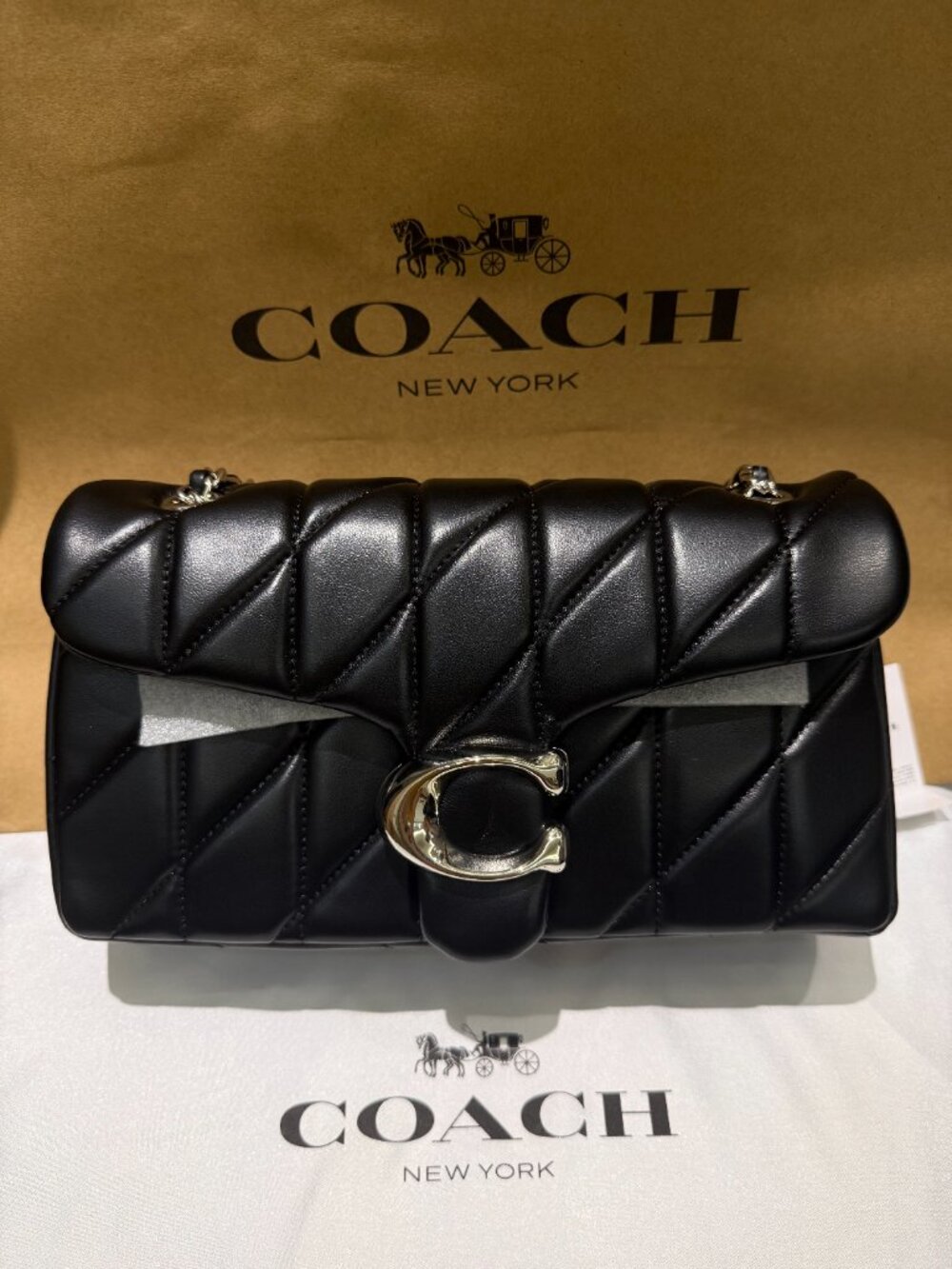 Coach Tabby Shoulder Bag 26 With Pillow Quilting